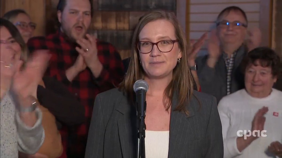 “I have always felt that the job of a politician is to put the human face on policy. And it is you, the Canadian, Canadians across this country, who are in my heart every single day,” says Karina Gould as she launches her bid for the Liberal Party of Canada leadership. #cdnpoli