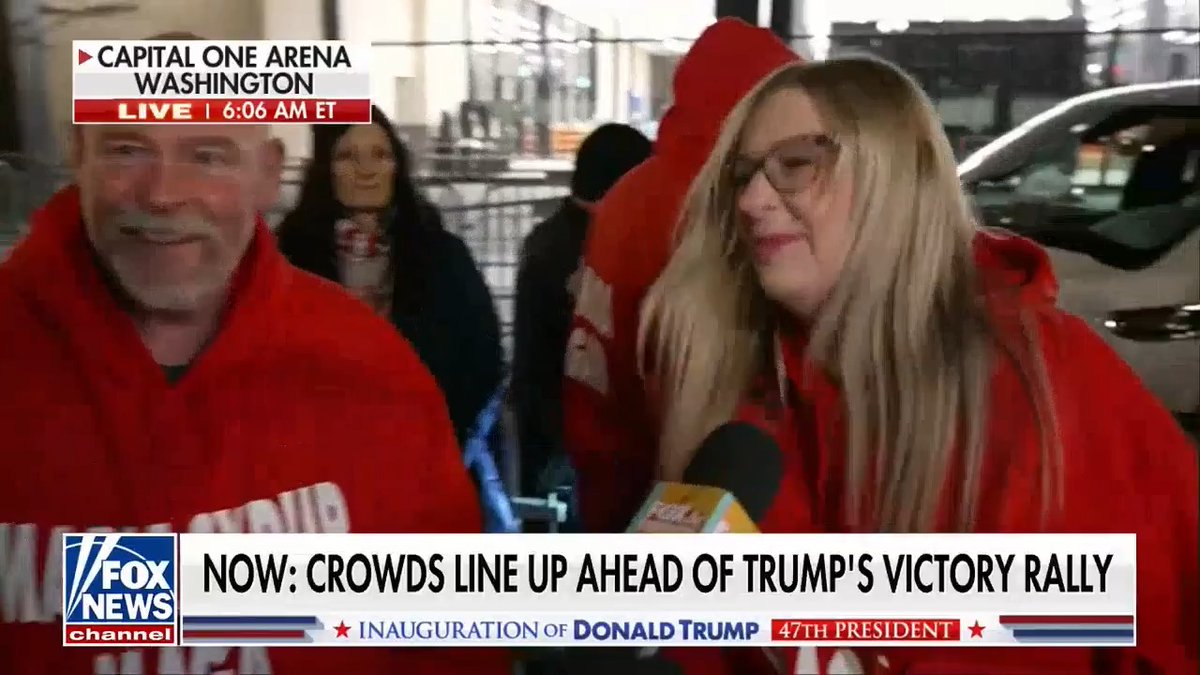 Canadian fans of Donald Trump are lining up for inauguration events in Washington DC.