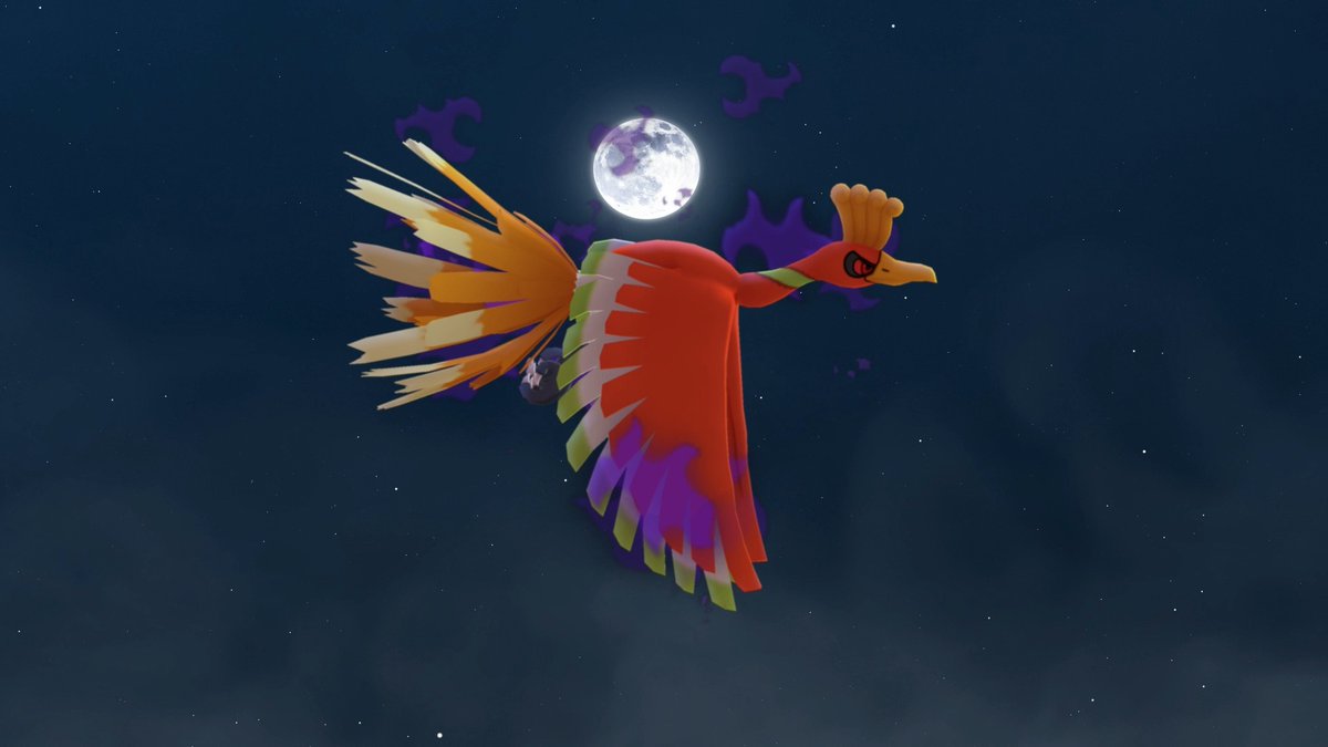 Did it just get a bit darker?! 🤨 The Shadow Raid Day event has begun in #PokemonGO! During the event, you’ll be able to use a Charged TM to teach Ho-Oh the Charged Attack Sacred Fire!
