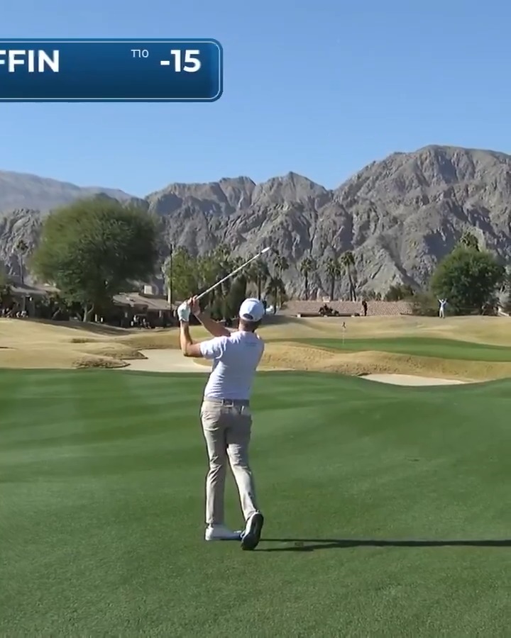 Ben Griffin: Topped it. Holed it. Golf, man.