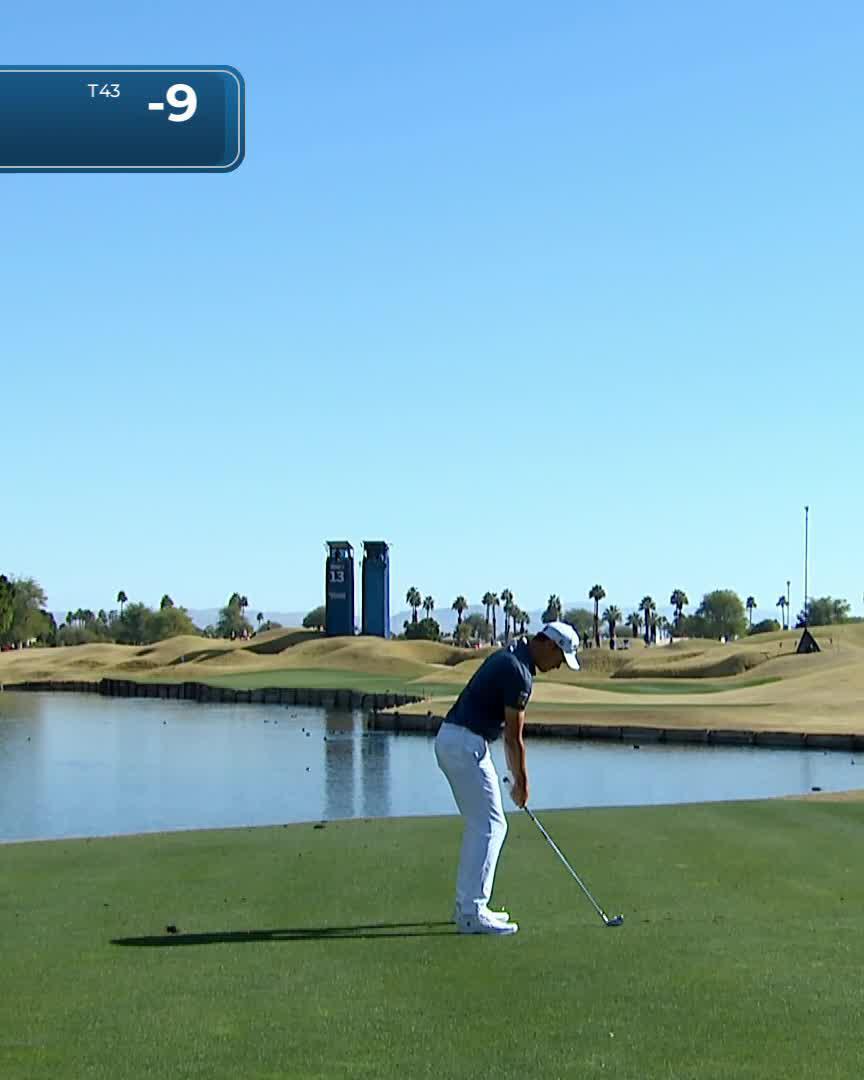 🚨 Ace Ventura! 🚨 Kris Ventura makes a hole-in-one from 208 yards @TheAmExGolf. 📺 PGA TOUR LIVE