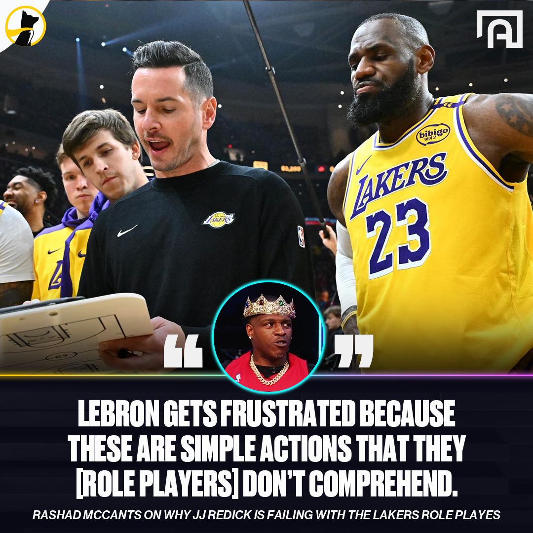JJ Redick is losing LeBron and the Lakers bench.