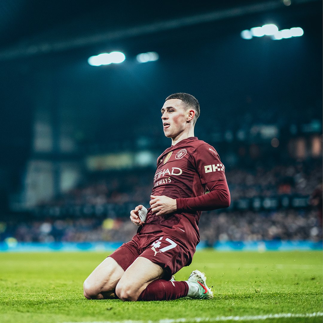 Phil Foden is in fine form ✨ He already has five Premier League goals in 2025!
