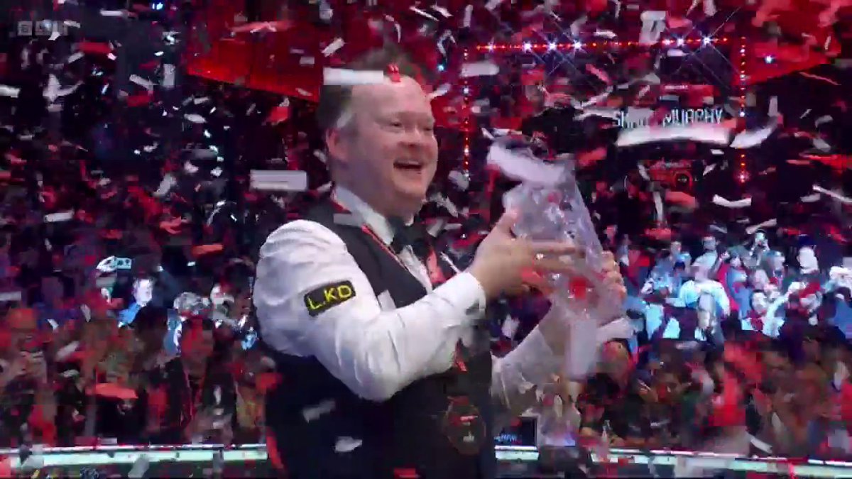 2015: 🏆 2025: 🏆 Shaun Murphy is a DOUBLE #Masters champion! 👏 #BBCSnooker