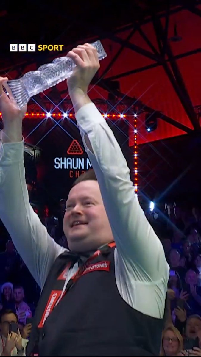 Your 2025 #Masters champion... SHAUN MURPHY! 🏆 #BBCSnooker