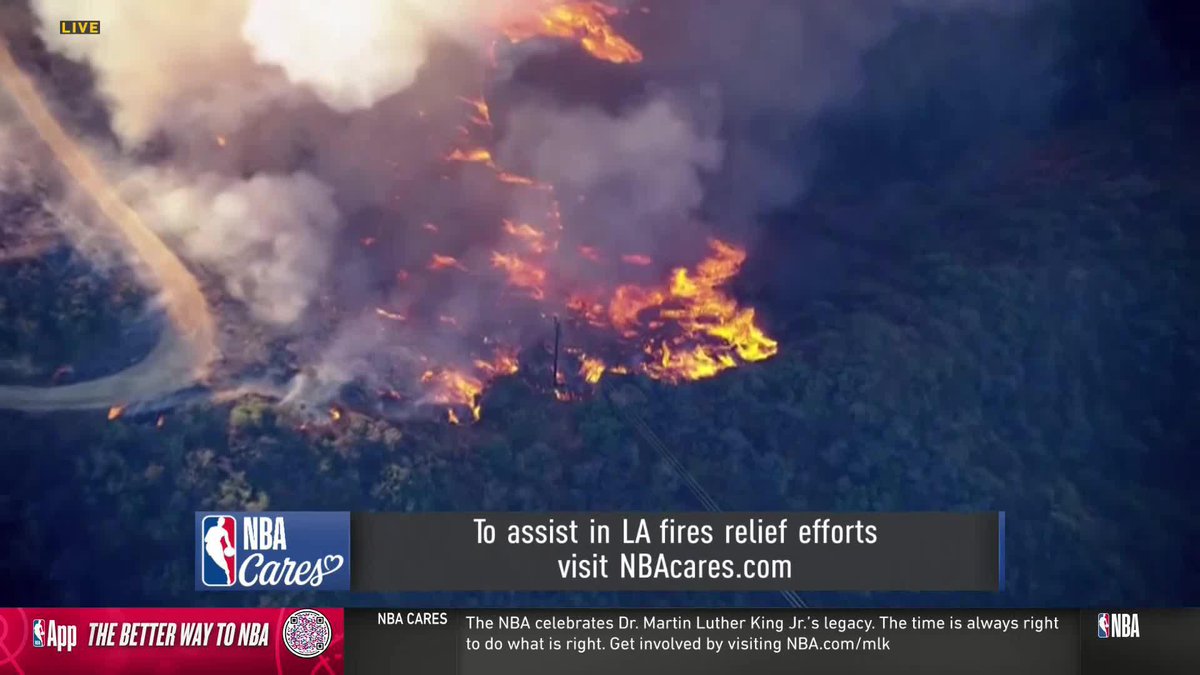 Isiah Thomas speaks about the challenges those in the Los Angeles community are facing. ❤️ To assist in LA fires relief efforts visit