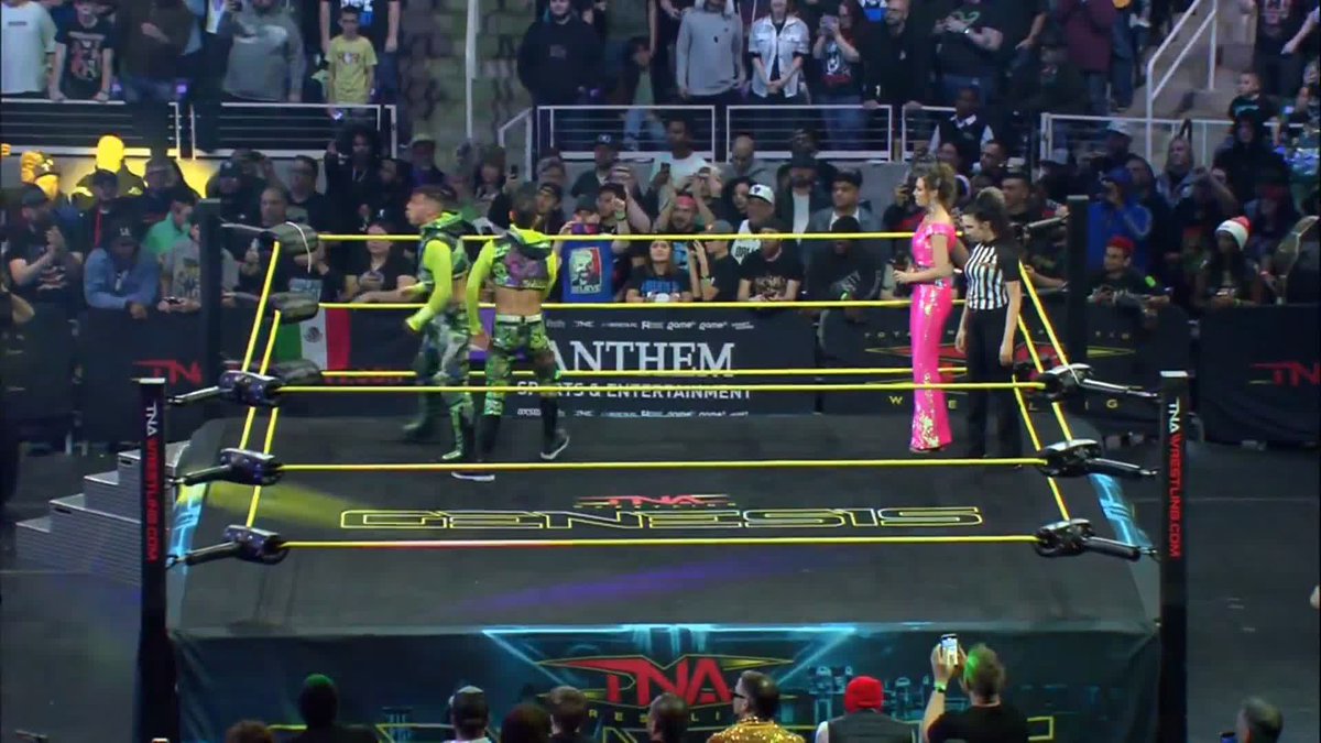 The Hardys and The Rascalz are set to clash in a DREAM MATCH at #TNAGenesis! Watch #TNAGenesis on TNA+: