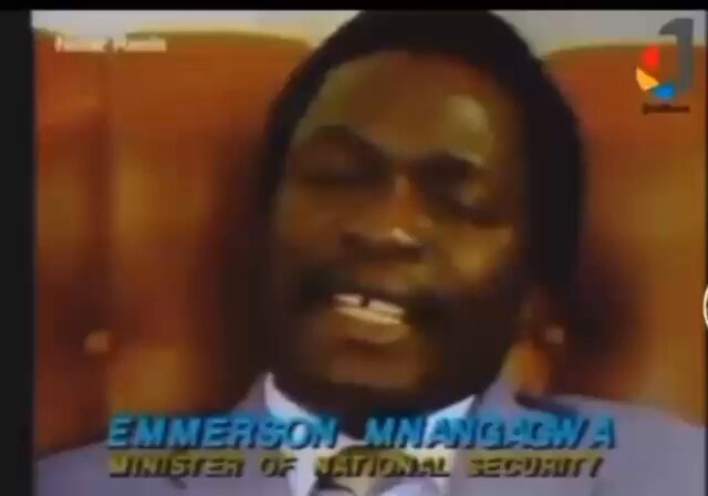 The president of Zimbabwe confessing that they killed Ndebele people in Zimbabwe because they thought they were South Africans