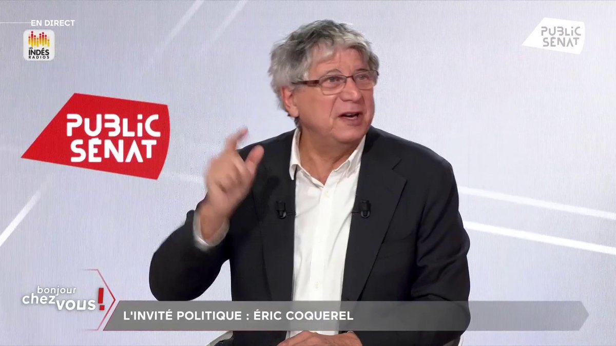 Future élection présidentielle : "Tout le monde sait que François Hollande ne pense qu'à (...) se représenter", avance Eric Coquerel, député LFI de Seine-Saint-Denis. "Il est prêt pour ça à diviser le NFP et à laisser vivre le macronisme." #BonjourChezVous