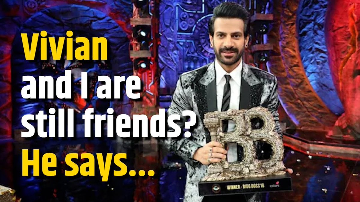 Bigg Boss 18 winner Karan Veer Mehra EXPLOSIVE reply to haters Karan Veer Mehra in conversation with Simran Singh (Simran Singh) #KaranVeerMehra | #BiggBoss18 | #BiggBoss | #BiggBoss18Finale | #VivianDsena For more videos, click here