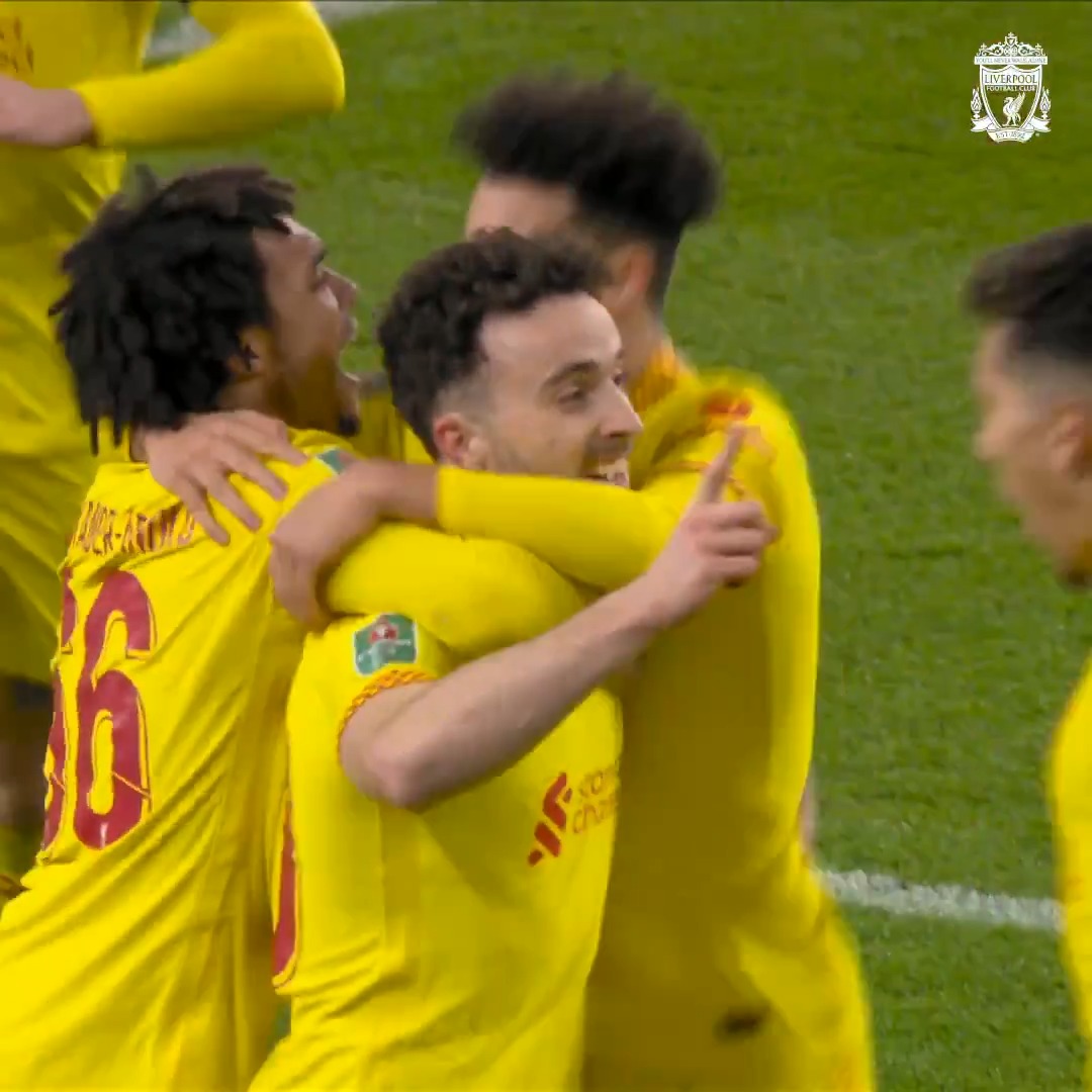 A Diogo double at the Emirates Stadium fired us into the 2022 Carabao Cup final 👏🇵🇹