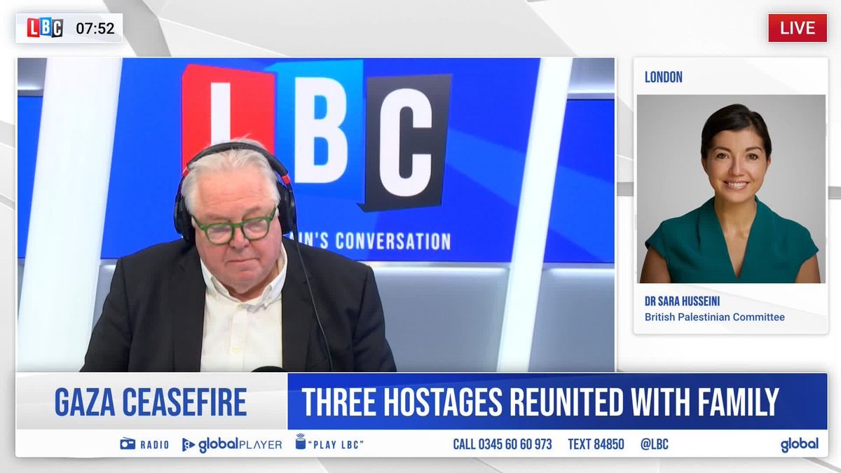 ’There’s a lot of concern about what happens next.’ Dr. Sara Husseini, Director of British Palestinian Committee, tells Nick Ferrari that while a ceasefire offers a moment of ‘relief,’ there remains a ‘deep sense of unease,’ as this is not the first assault on Gaza.