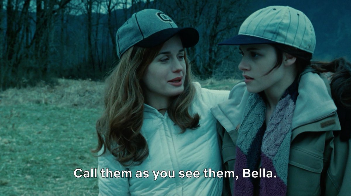 Thinking about Twilight's iconic baseball game