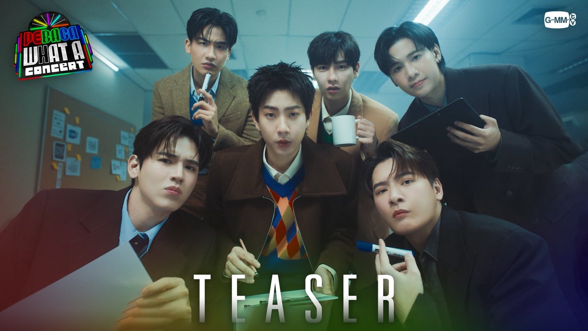 ‘PEBACA WHAT A CONCERT’ [TEASER] 🗓 Sat, 22 March 2025 Thunder Dome, Muang Thong Thani More Info: Wed, 22 January 2025 #PEBACAconcert #GMMTV คุณพี⛅💛 ในโซเชียลฉันเป็นทุกอย่างที่ไม่ใช่ศิลปิน. ออฟที่แปลว่าปิดประตูแพ้ ATTHAPHAN PHUNSAWAT เทย์ทาวาฬ Newwiee