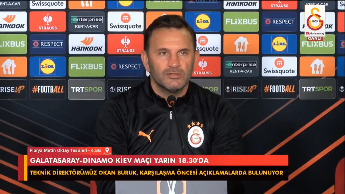 "HER MAÇI ÖNEMSİYORUZ!" Okan Buruk: "Galibiyet sayımıza ve deplasmanda 17 maç üst üste kazanmış bir takıma, 'maçları önemsemiyorsunuz konsantre olmuyorsunuz' diyemezsiniz, ona çok katılmıyorum. Her maçı önemsiyoruz."