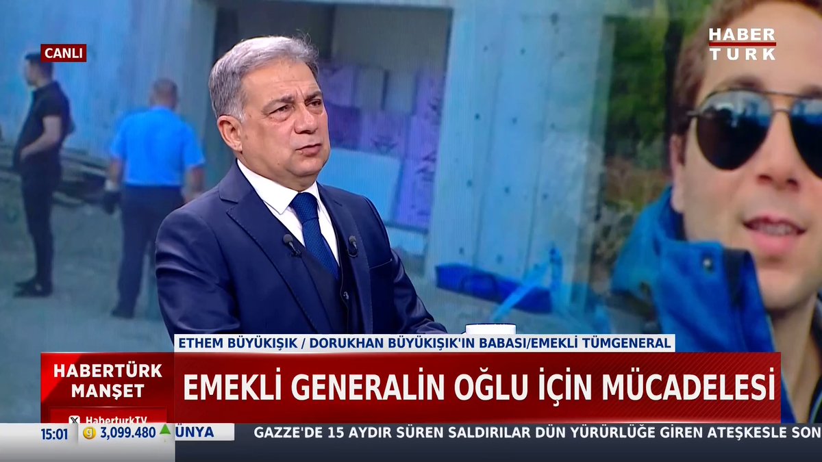 🔴İntihardan cinayete Dorukhan Büyükışık 📌Dorukhan Büyükışık nasıl öldü? Dorukhan Büyükışık'ın babası Emekli Tümgeneral Ethem Büyükışık, detayları #HabertürkManşet'te Zülfikar Ali Aydın'a anlattı.