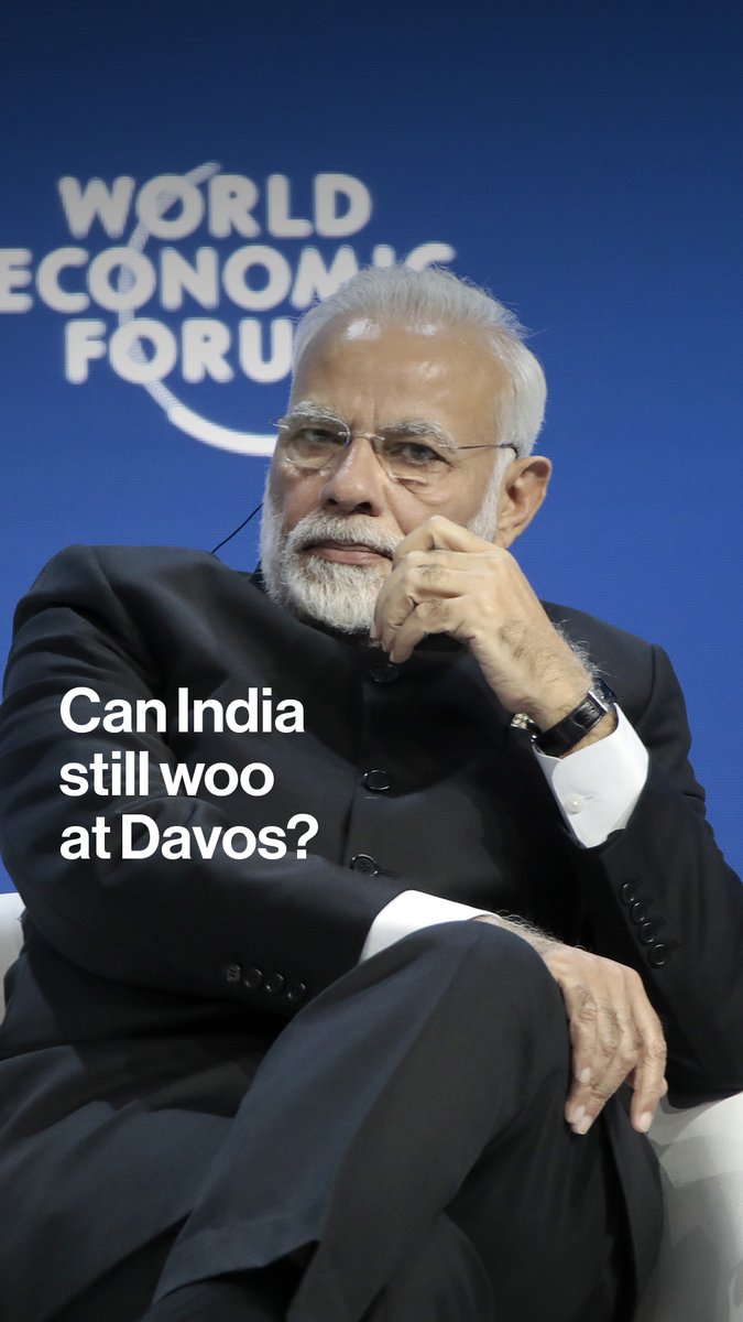 Seven years ago, Prime Minister Modi took the stage in #Davos and declared an ambition to turn India into a $5 trillion economy by 2025. menaka doshi examines what the country needs to do to woo global elites after falling short of its target