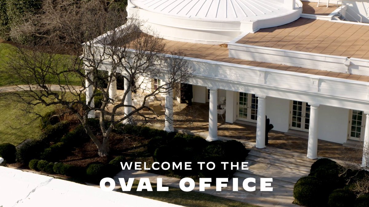 For me, the People’s House has always been about welcoming everyone. America, thank you for trusting me with this sacred place. I’ve loved opening the doors to the Oval Office wider than ever these past four years.