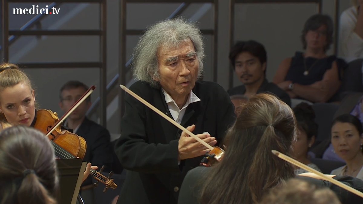 [BLUE MONDAY]🔷😔 According to some, the third Monday in January is the saddest day of the year. Let's get through it by listening to Beethoven's String Quartet No.16 third movement, "Lento assai" conducted by the brilliant Seiji Ozawa. 🔷😔