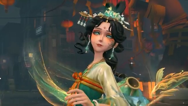 掛け絵から優雅に現れたのは... 中国伝統衣装を着こなすグレイスさん！ 金魚と一緒に泳ぐような舞に エマも見惚れちゃうの！ 旧正月テーマのグレイスさんの UR衣装とUR携帯品は 1月28日に登場！ 期間限定登場なので この機会をお見逃しなく♪ 中華街で一緒に舞おうなの！ #IdentityV #第五人格