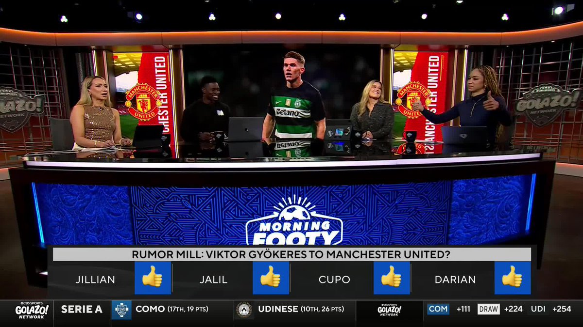 Viktor Gyökeres to Manchester United... who says no? 🧐