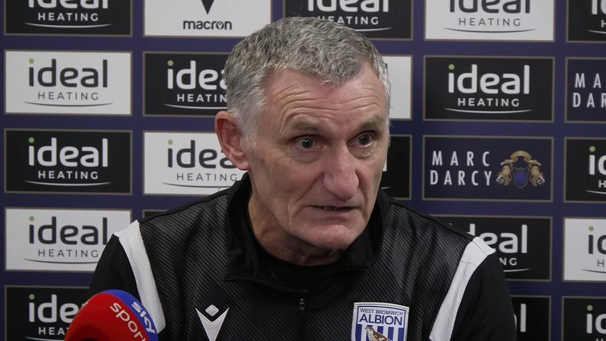 "It's been like an avalanche of love coming my way." After announcing he was cancer-free a few days ago, Tony Mowbray speaks upon his return to management (for a second spell at West Brom) on the support he received from those in football during treatment for bowel cancer ❤️
