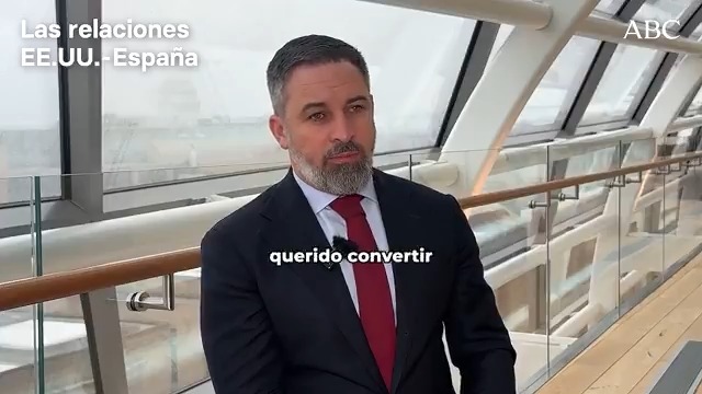 “Estamos aquí para decir que ESPAÑA NO ES PEDRO SÁNCHEZ. Que en España hay un gobierno con gestos cada vez más tiránicos pero que también hay una oposición y un pueblo que rechazan a este gobierno”. Santiago Abascal 🇪🇸 ⬇️