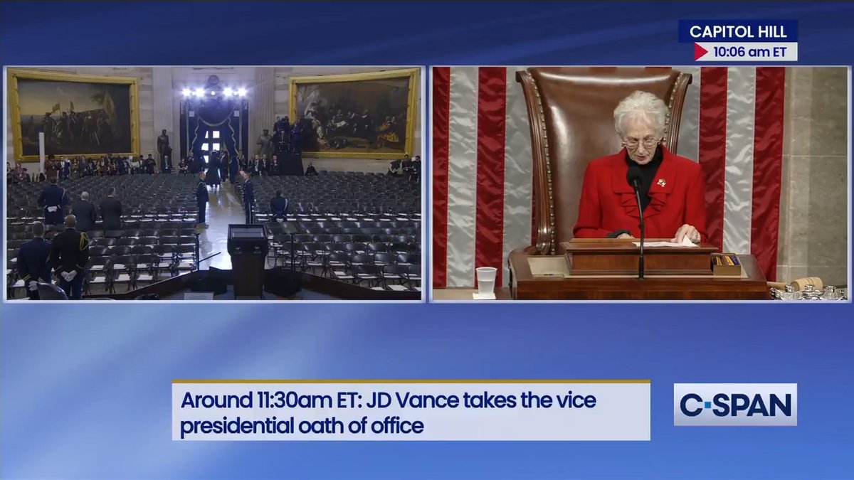 "There are no extra seats available in the Rotunda for the Inauguration, therefore only sitting members will be seated in the Rotunda..."