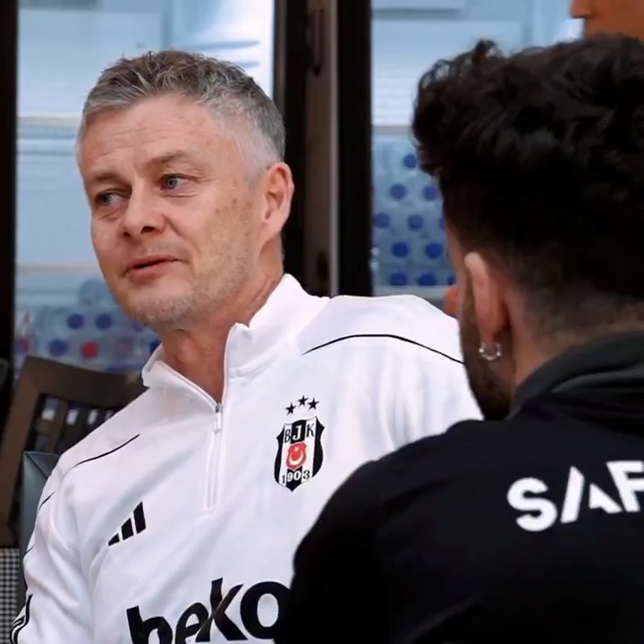 Ole Gunnar Solskjaer ve ekibinin, Beşiktaş'ta ilk antrenman günü.