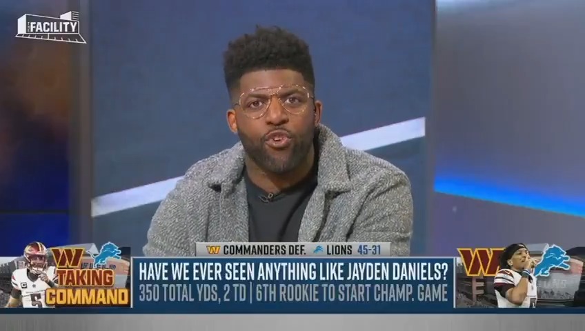 .Emmanuel Acho says Jayden Daniels is the best kind of dual QB: “He’s a true pocket passer with the ability to run. He just so happens to run a 4.4”
