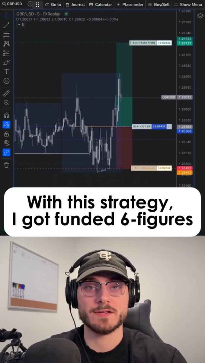 This strategy took Matt 7 years to build and allowed him to trade full-time... He's now giving it to you for FREE Comment the word “WICKS” and we'll send you the link that has: ✅ A PDF with rules and trade examples ✅ A 50-minute long backtesting video showing how to trade the setup What are you waiting for? Comment "WICKS" now and we'll send it over completely for free.