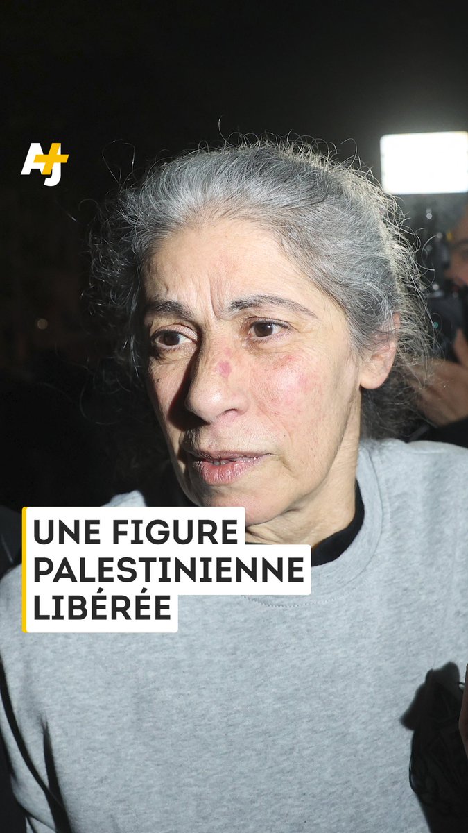 Elle se couchait sur le sol de sa cellule pour respirer le peu d’air qui passait sous la porte. Hier, l’ex-prisonnière politique Khalida Jarrar a enfin été libérée par Israël :