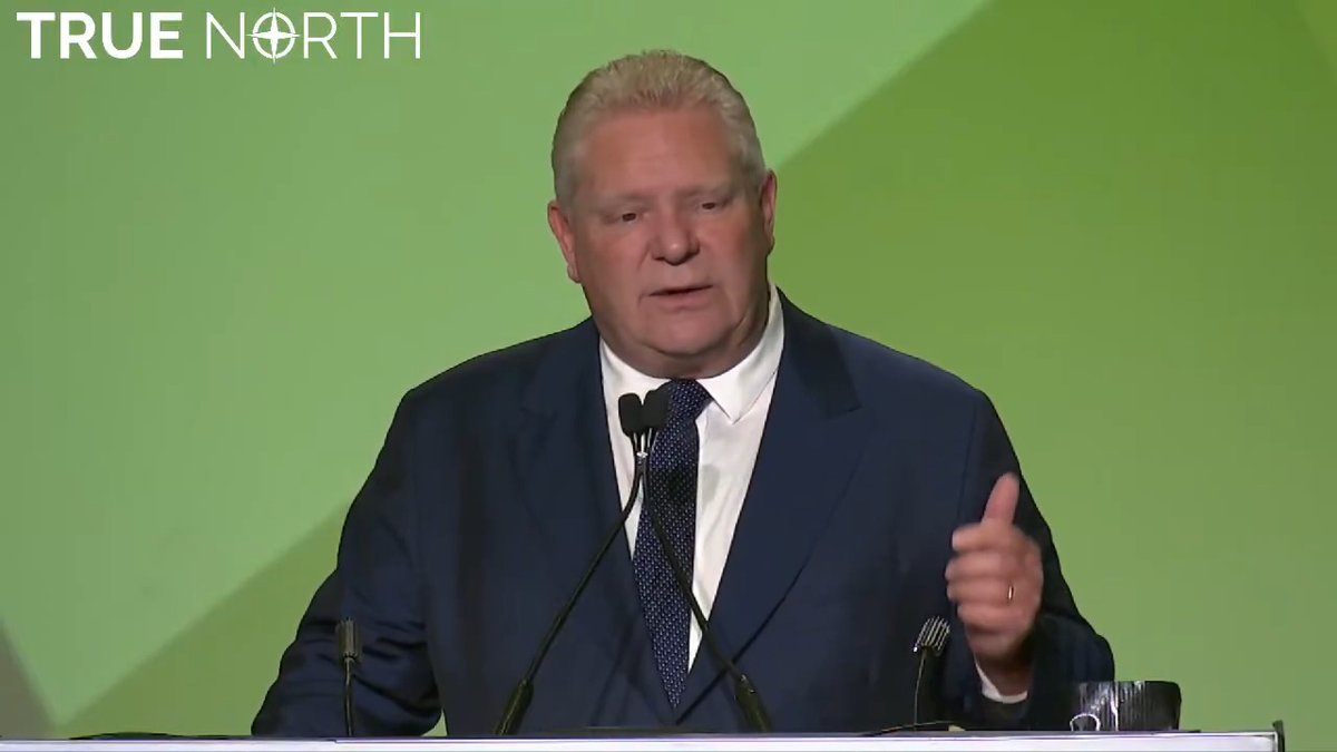 Ontario Premier Doug Ford warns that if tariffs are imposed, the U.S. will "feel the pain" as Ontario will remove all U.S. alcohol from LCBO shelves.