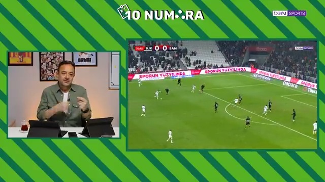 Ernest Muci'nin Samsunspor maçındaki aksiyonları.