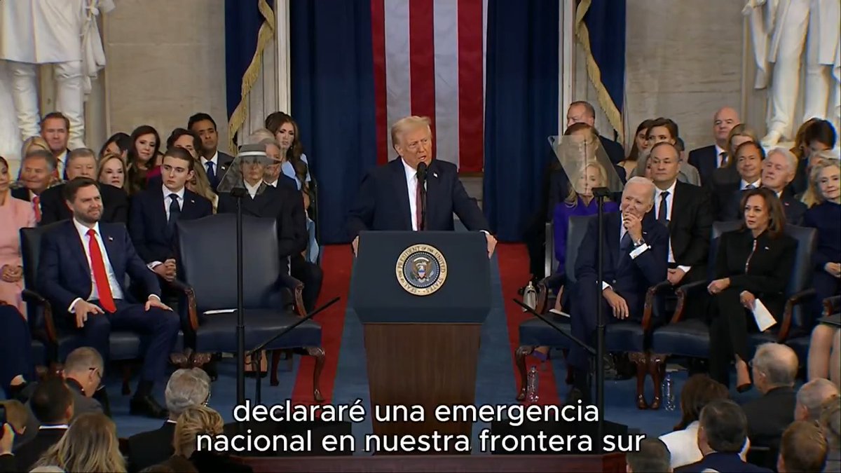 "México": Porque Donald Trump anunció que declarará la emergencia nacional en la frontera sur y a los cárteles como organizaciones terroristas