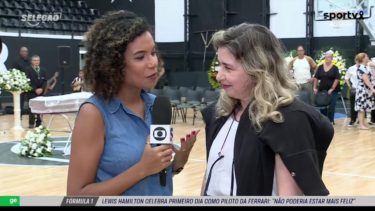Amiga de Léo Batista há 35 anos e ex-apresentadora do Globo Esporte, Mylena Ciribelli relembrou histórias ao lado da lenda do jornalismo esportivo e se emocionou.