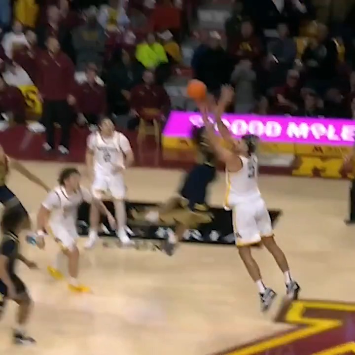 BALLGAME 😱 Dawson Garcia's deep OT buzzer-beater is our #B1GMBBall 𝙋𝙡𝙖𝙮 𝙤𝙛 𝙩𝙝𝙚 𝙒𝙚𝙚𝙠. 📍 Old Trapper Beef Jerky