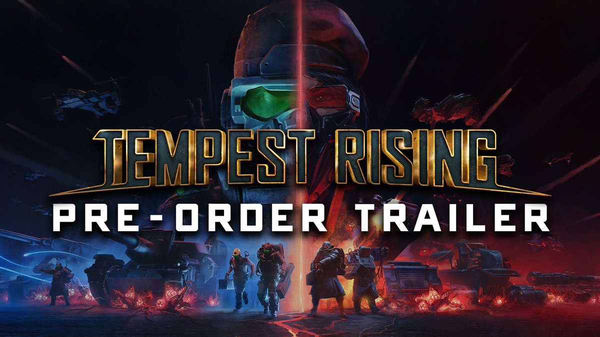 All hands, battle stations! 🚨 Tempest Rising pre-orders are now live! Play the multiplayer demo NOW until February 3 during the Steam Real-Time Strategy Fest. Pre-order now: