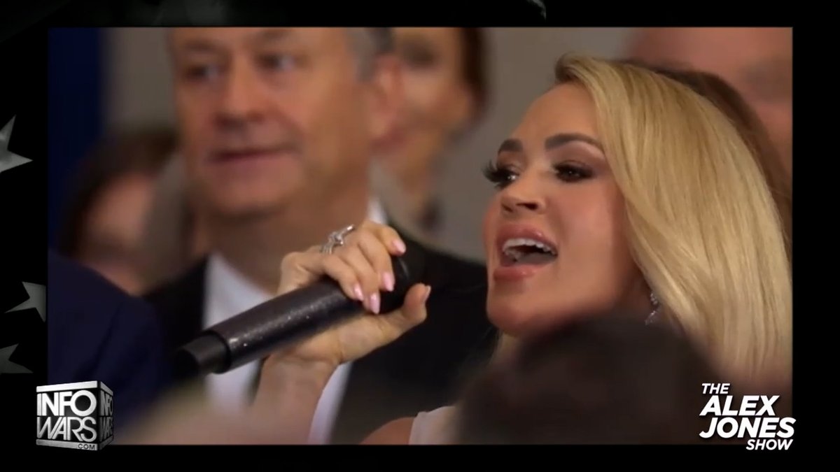 THE SHOW MUST GO ON: Carrie Underwood Sings "America The Beautiful" Acapella When The Music Fails To Play Under The Capitol Dome Inauguration Audience Joins Her In Powerful Moment Of Unity ยป WATCH/SHARE THE LIVE X STREAM HERE: