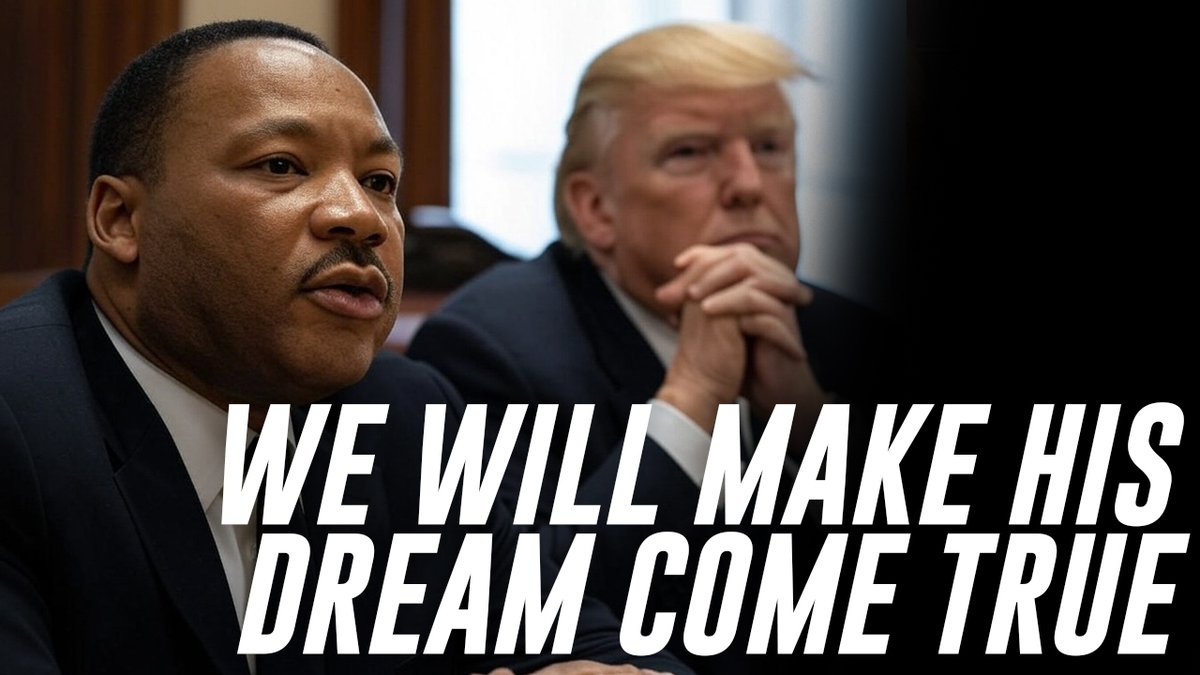 "We Will Make His Dream Come True" Trump Honors MLK Jr. By Promising To Make His Vision For America A Reality » WATCH/SHARE THE LIVE X STREAM HERE: