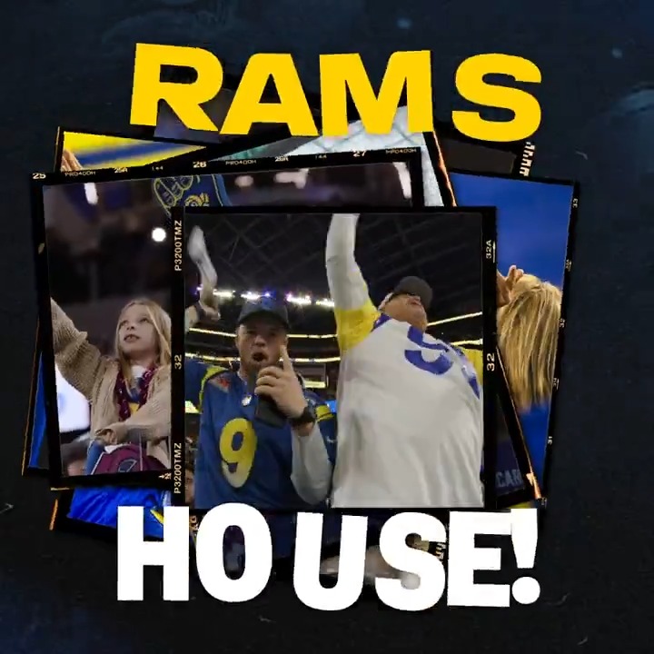 You bring the energy, you bring the passion. There is no us without you, Rams Fam. Thank you. 💙💛