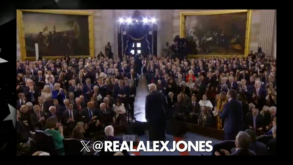 HE'S GOING TO FULL WAR: Trump Receives Standing Ovation From Entire Inauguration Audience When He Announces Plan To, "Declare A National Emergency At Our Southern Border" » WATCH/SHARE THE LIVE X STREAM HERE: