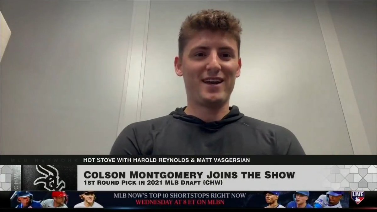 MLB's No. 37 overall prospect Colson Montgomery is getting ready for the spring by training with Big Leaguers in Nashville! #MLBNHotStove | Chicago White Sox