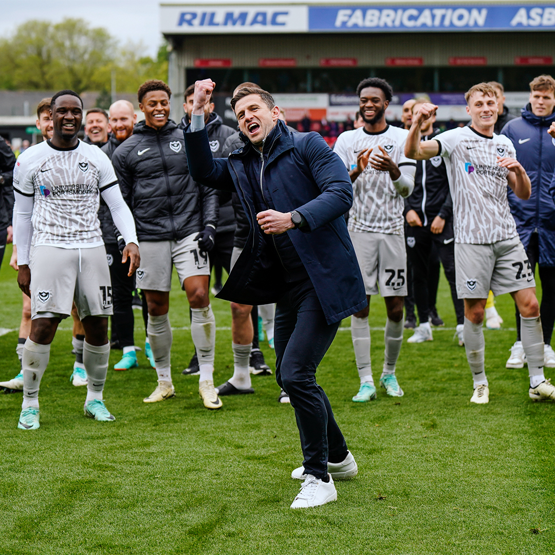 What's your favourite John Mousinho moment? 💙 We'll start, #Pompey fans: 👇