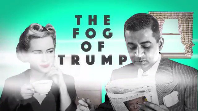 This video from a few years ago is just as relevant today. Trump uses five tactics to create a fog of confusion and bewilderment, so we don't see all the damage he's actually doing. Be aware. Don't allow this fog to cloud the truth.
