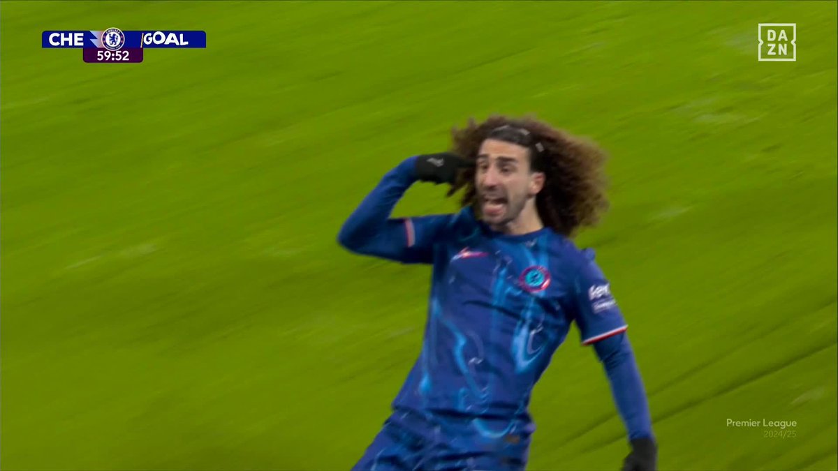 🎶 CUCU, CUCU, CUCU, CUCU, CUCURELLA 🎶 Inicia la jugada y la termina como un '9' de toda la vida ¡LO DE Marc Cucurella ES UN ESPECTÁCULO! 🔥🔥🔥 #PremierLeagueEnDAZN ⚽🏴󠁧󠁢󠁥󠁮󠁧󠁿