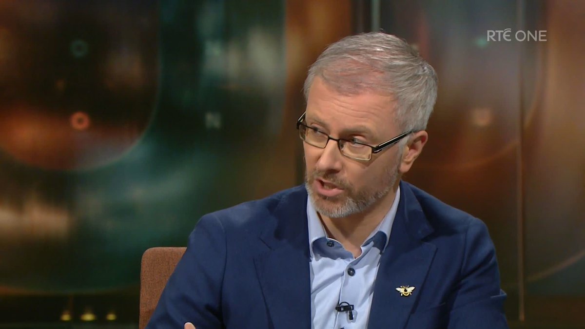 “It’s a golden age for American billionaires, they are the people who are going win” Green Party Leader Roderic O’Gorman TD reacts to President Trump’s inauguration speech #RTEUpfront RTÉ News
