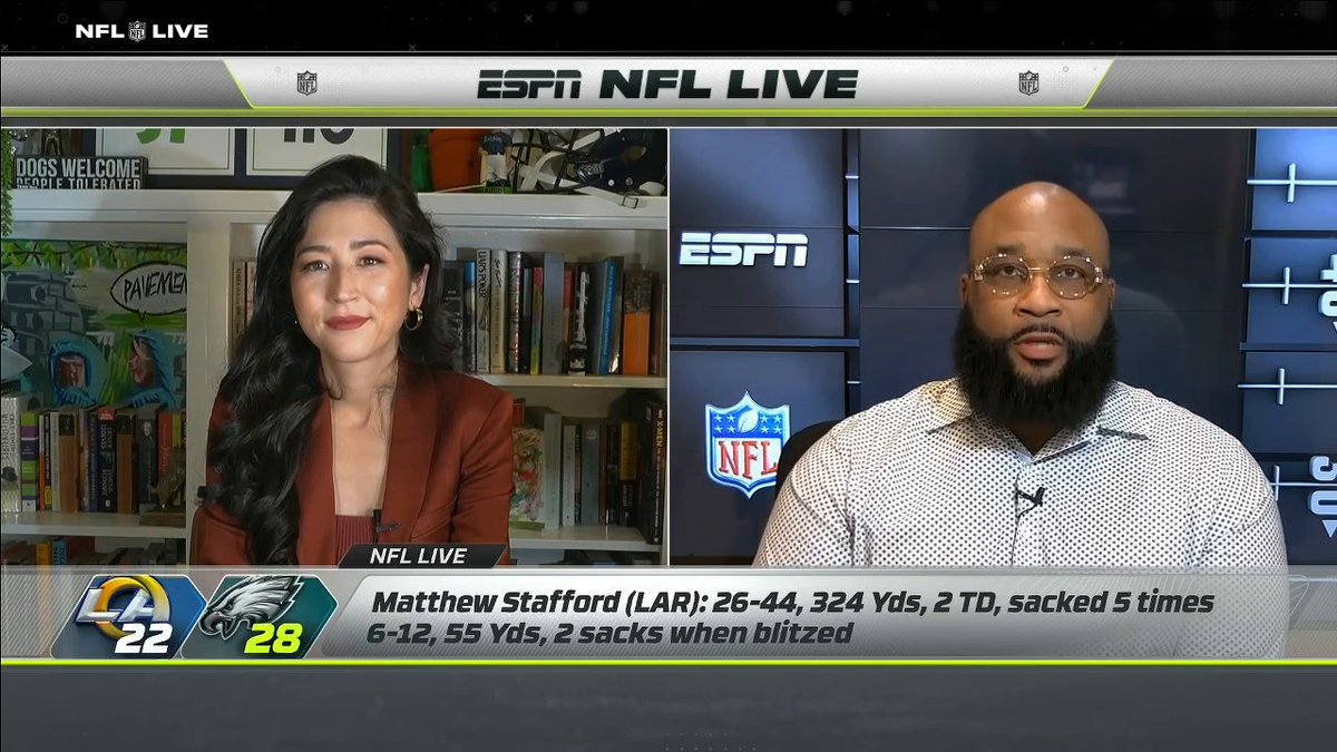 "There’s something happening that’s eerily similar to what we watch Philly do on their way to the Super Bowl." Marcus Spears and Mina Kimes explain just how impressive the Eagles' secondary has been.
