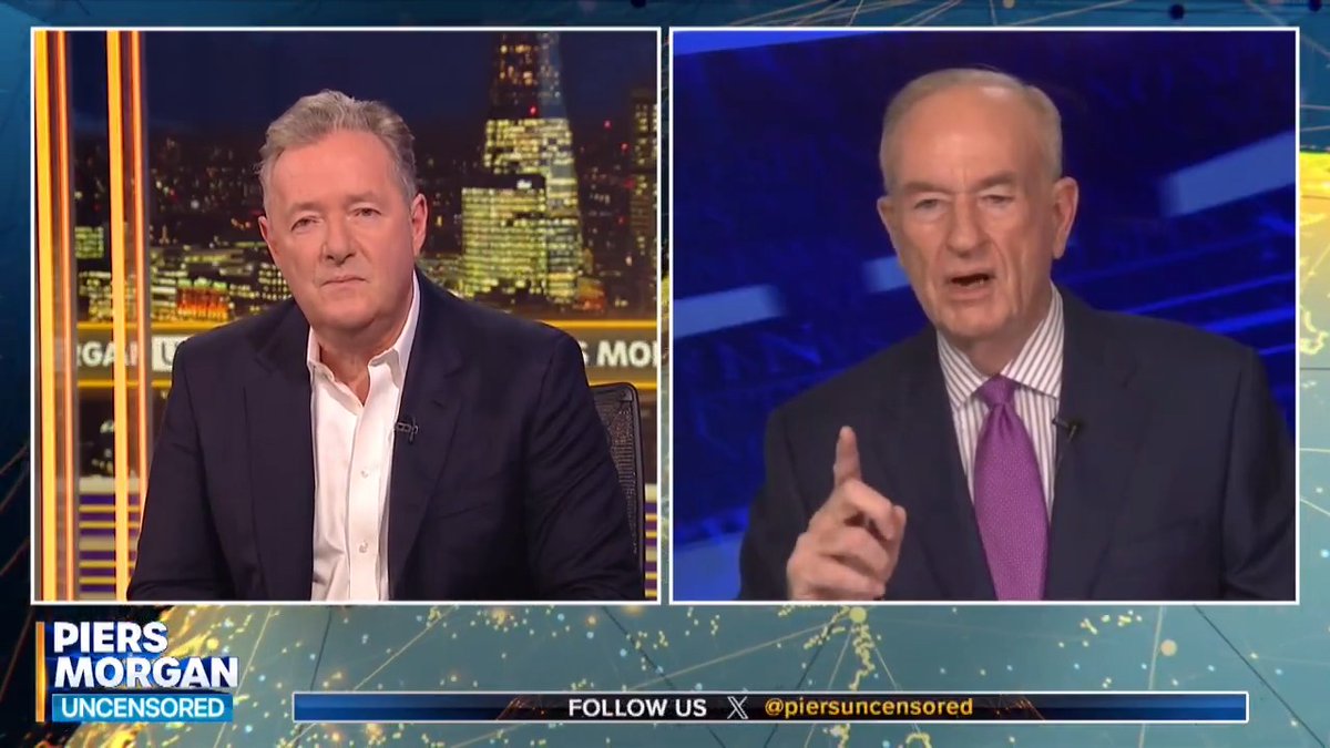 "Most presidents don’t go in for the kill... Trump is the exception.” Bill O'Reilly says Donald Trump "trashing" Joe Biden's administration during his inauguration speech was "an extraordinary moment in history". 📺 Piers Morgan | Bill O'Reilly