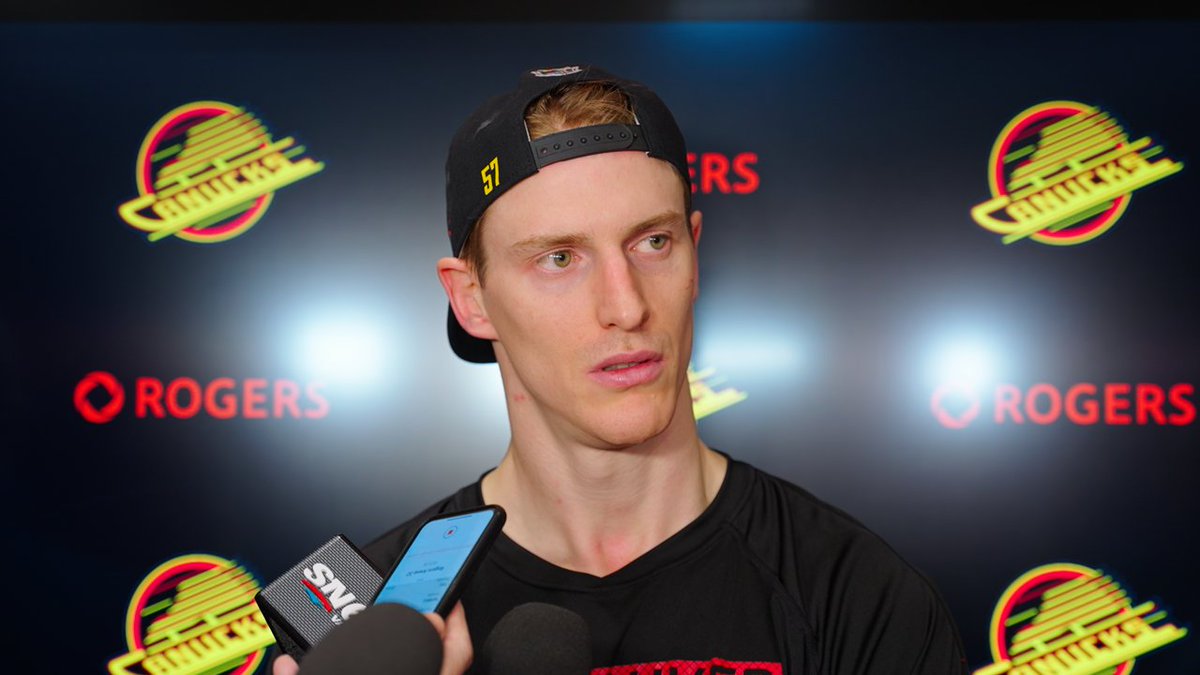 “We got to find a way to sustain that level of commitment. Realizing the type of game to stay more consistent." 🗣 Tyler Myers discusses the team's focus on consistency and coming together as a group, the ending of last game, and facing Buffalo tomorrow night.